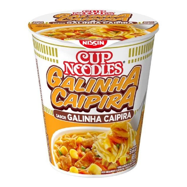 Macarrão Cup Noodles Galinha Caipira 69g