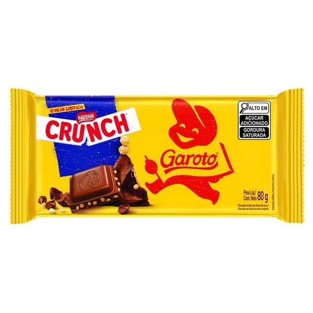 Chocolate Tablete Garoto Chocolate ao Leite 80g