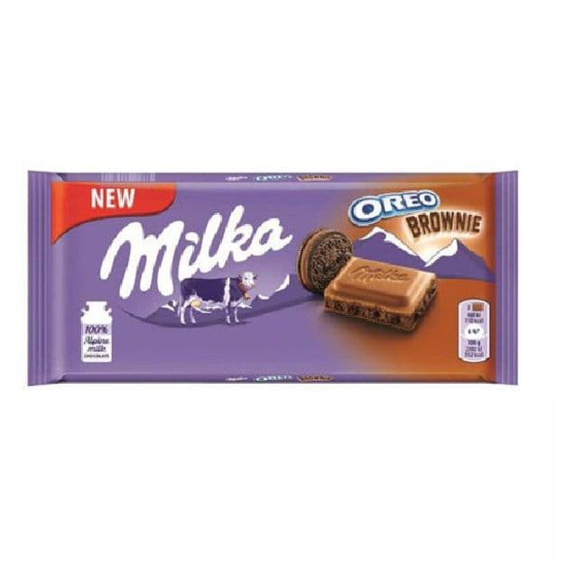 Chocolate Milka Oreo Brownie 100g