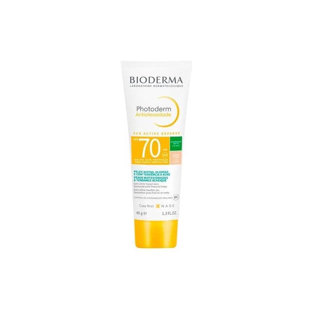 Protetor Solar Facial BIODERMA Photoderm Antioleosidade FPS70 Muito Claro 40g