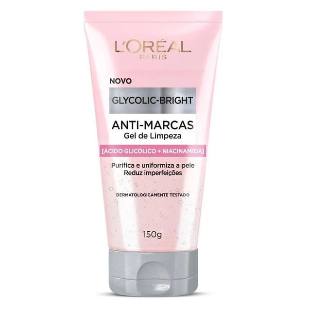Gel de Limpeza Facial Anti-marcas Loreal Glycolic Bright 150g