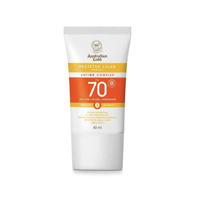 Protetor Solar Facial Gold Antiox Complex Ultrafluido FPS70 40ml