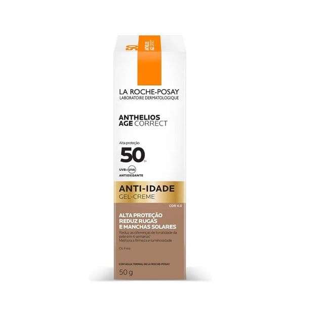 Protetor Solar Facial Anti-idade FPS50 La Roche - Posay Anthelios Age Correct 50g
