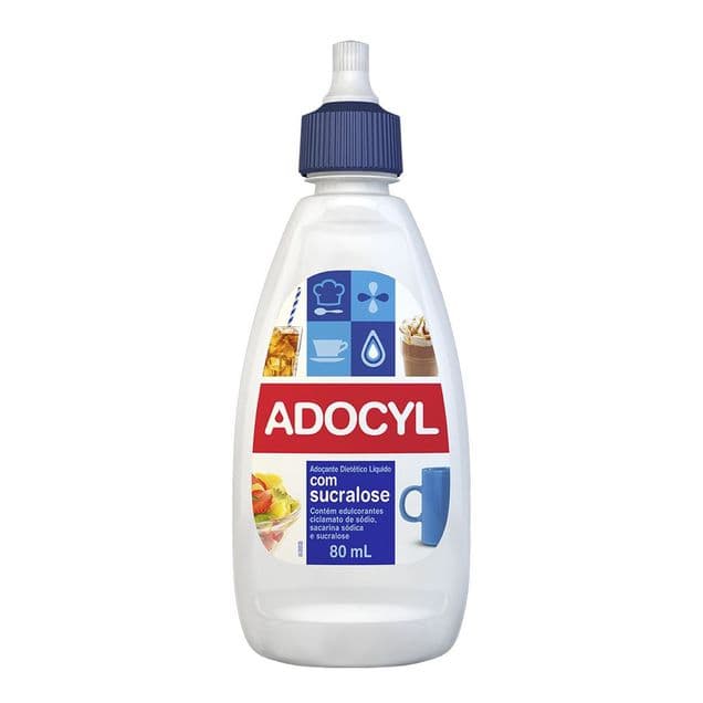 Adoçante Adocyl Sucralose Líquido 80ml