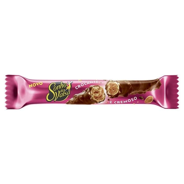 Wafer Lacta Sonho de Valsa Recheado Amendoim 25g