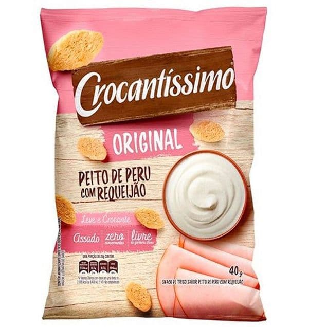 Salgadinho Crocantíssimo Peito de Peru com Requeijão 40g