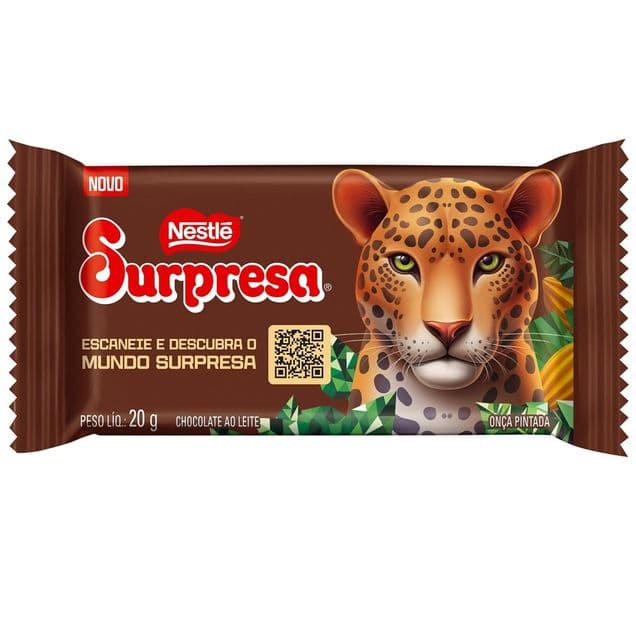 Chocolate Surpresa Nestlé Chocolate ao Leite 20g