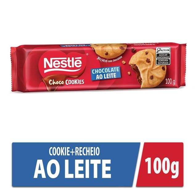 Biscoito Recheado Nestlé Chocolate ao Leite 100g