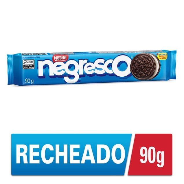 Biscoito Nestlé Recheado Negresco 90g