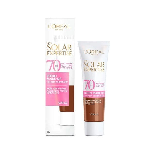 Protetor Facial Loreal Solar Expertise Efeito Make Up 6.0 FPS70 30g