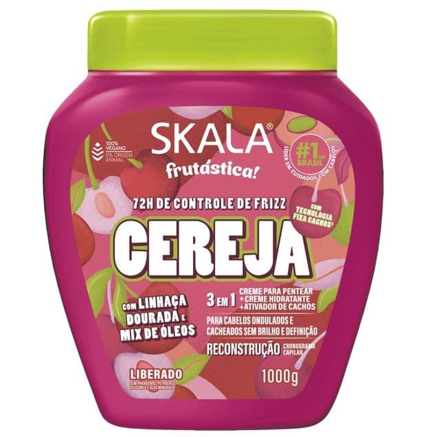 Máscara Capilar Skala Cereja