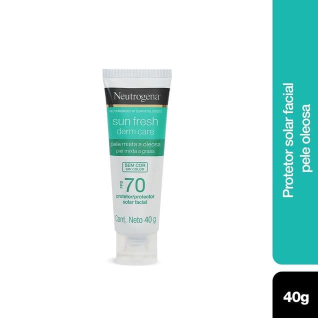 Protetor Solar Facial Neutrogena Sun Fresh Derm Care 40g