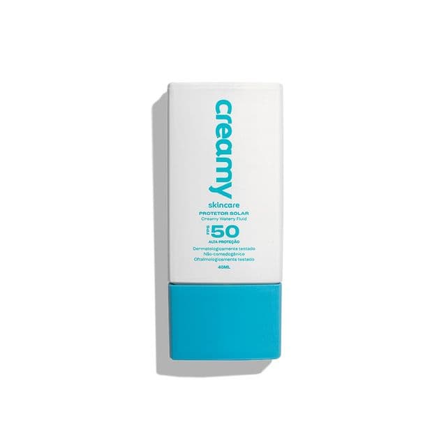 Protetor Solar Creamy Skincare Watery Fluid FPS50 40ml