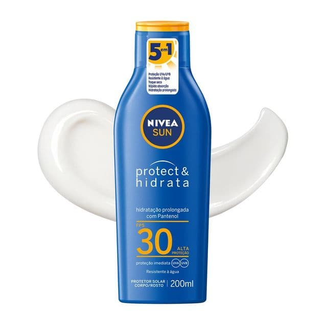 Protetor Solar Nivea Sun Protect & Hidrata FPS 30 200ml