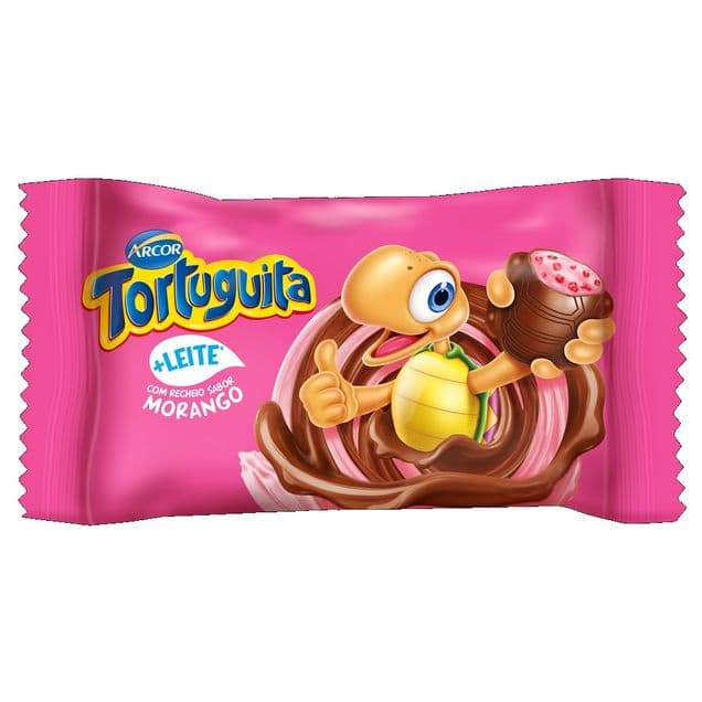 Chocolate Arcor Tortuguita Morango 15,5g