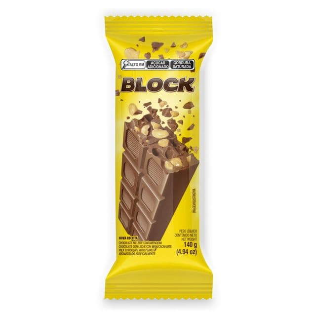 Chocolate ao leite Arcor Amendoim 140g
