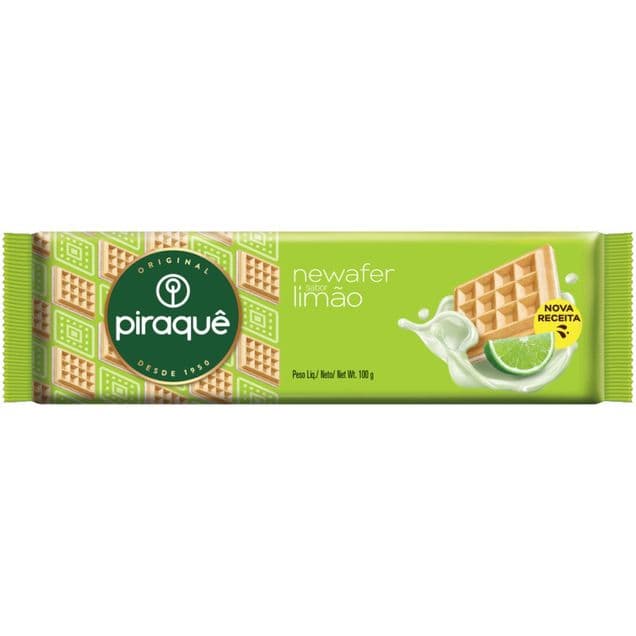 Biscoito NeWafer Piraquê Limão 100g