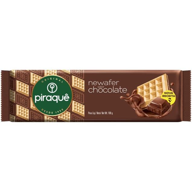 Biscoito NeWafer Piraquê Chocolate 100g