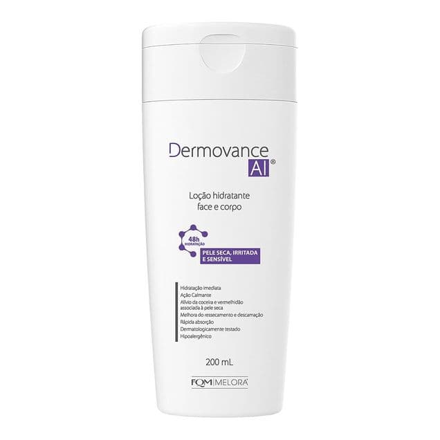 Loção Hidratante Dermovance AI para Face e Corpo 200ml