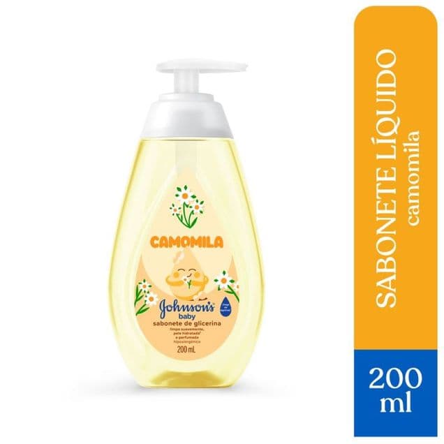Sabonete Líquido Johnsons Baby Glicerina Camomila 200ml