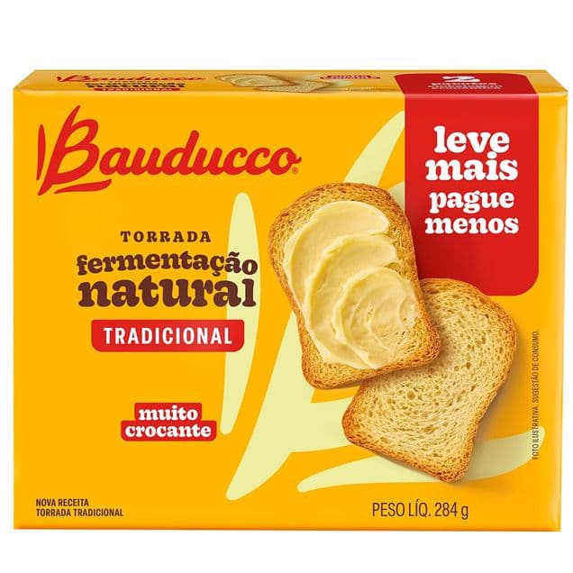 Torrada Bauducco Tradicional 284g