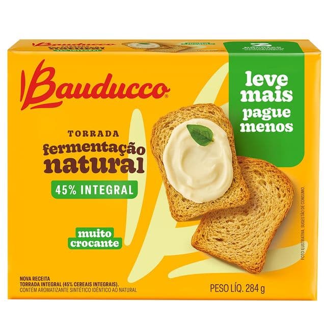 Torrada Bauducco Integral 284g