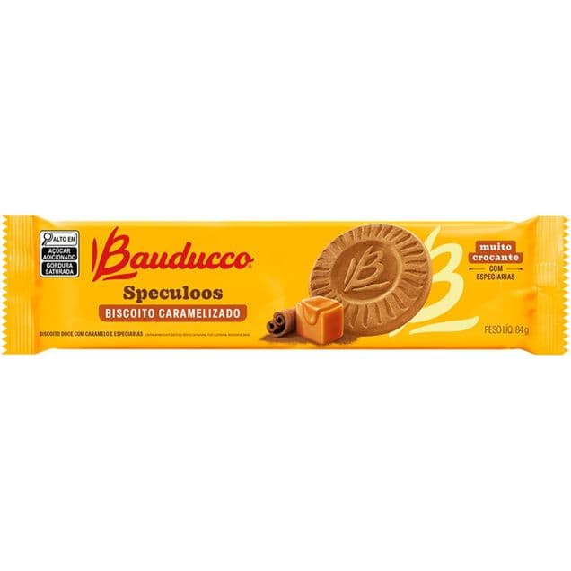 Biscoito Speculoos Bauducco Caramelizado 84g