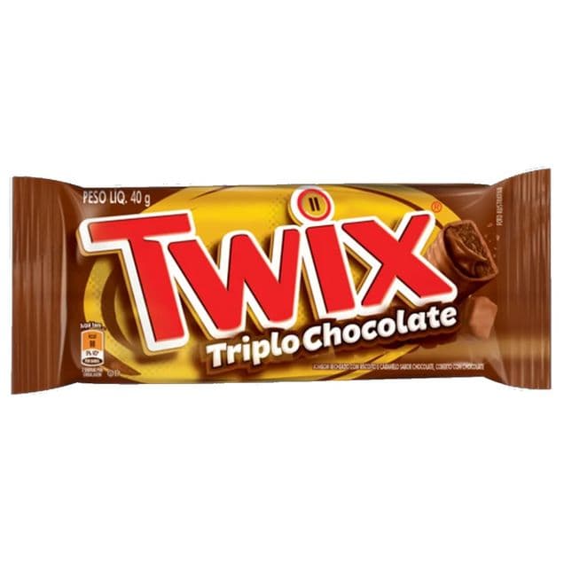Chocolate Twix Triplo Chocolate 40g