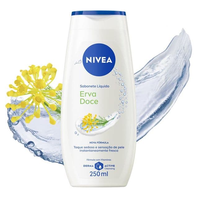Sabonete Líquido Hidratante Erva Doce Nivea 250ml