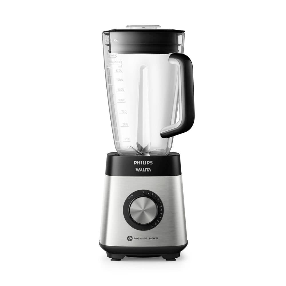 Liquidificador Philips Walita Problend com 12 Velocidades e Jarra Tritan Inquebrável com 3,0 Litros Inox - RI2244