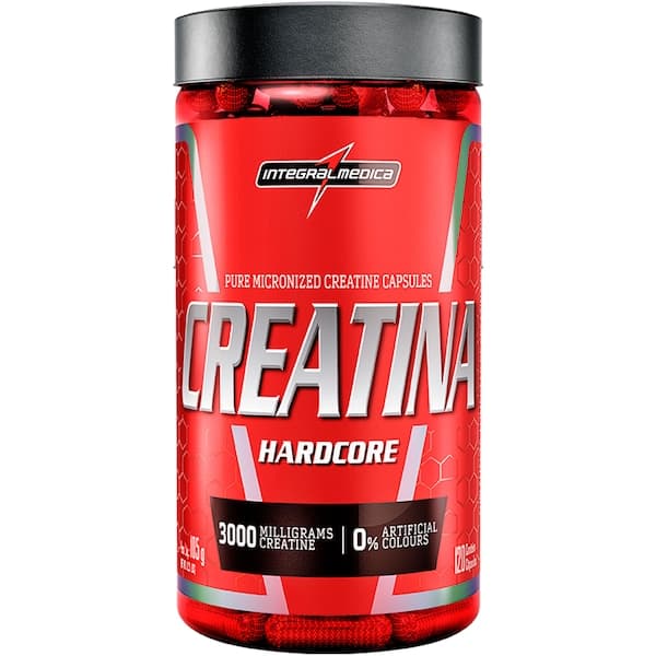 Creatina Hardcore Integralmédica - 120 Cápsulas