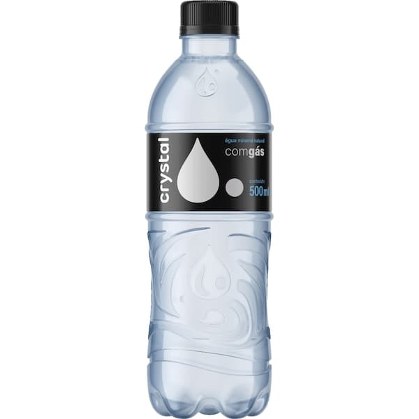 Água Crystal com Gás - 500ml