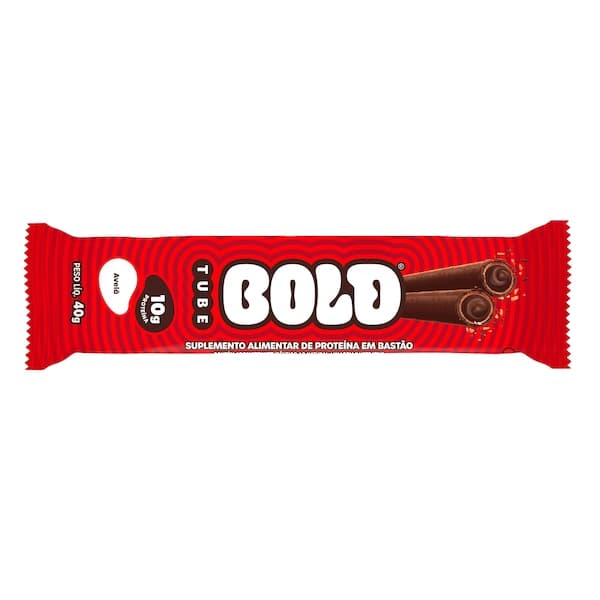 Barra de Proteína Bold Tube Avelã - 40g