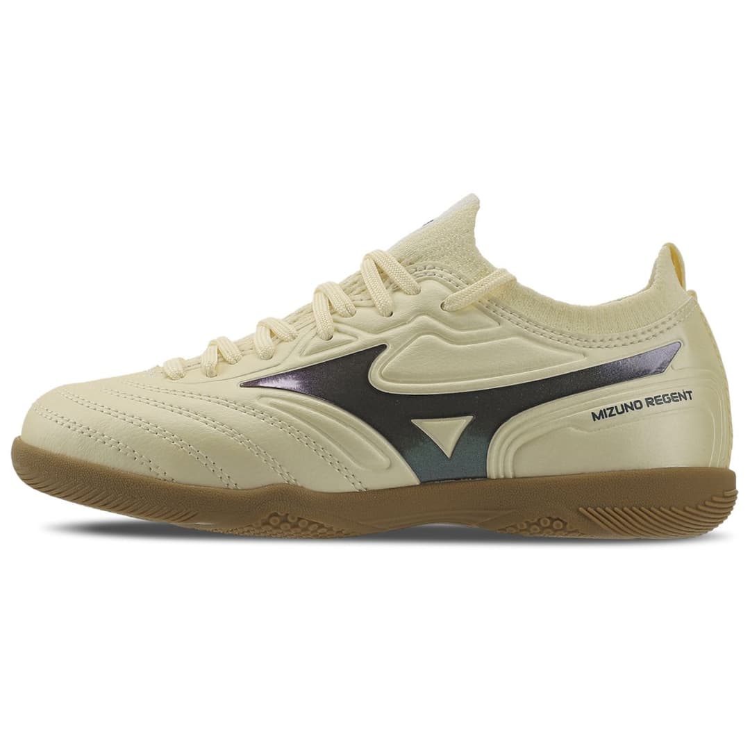 Mizuno Regent Futsal Infantil Bege