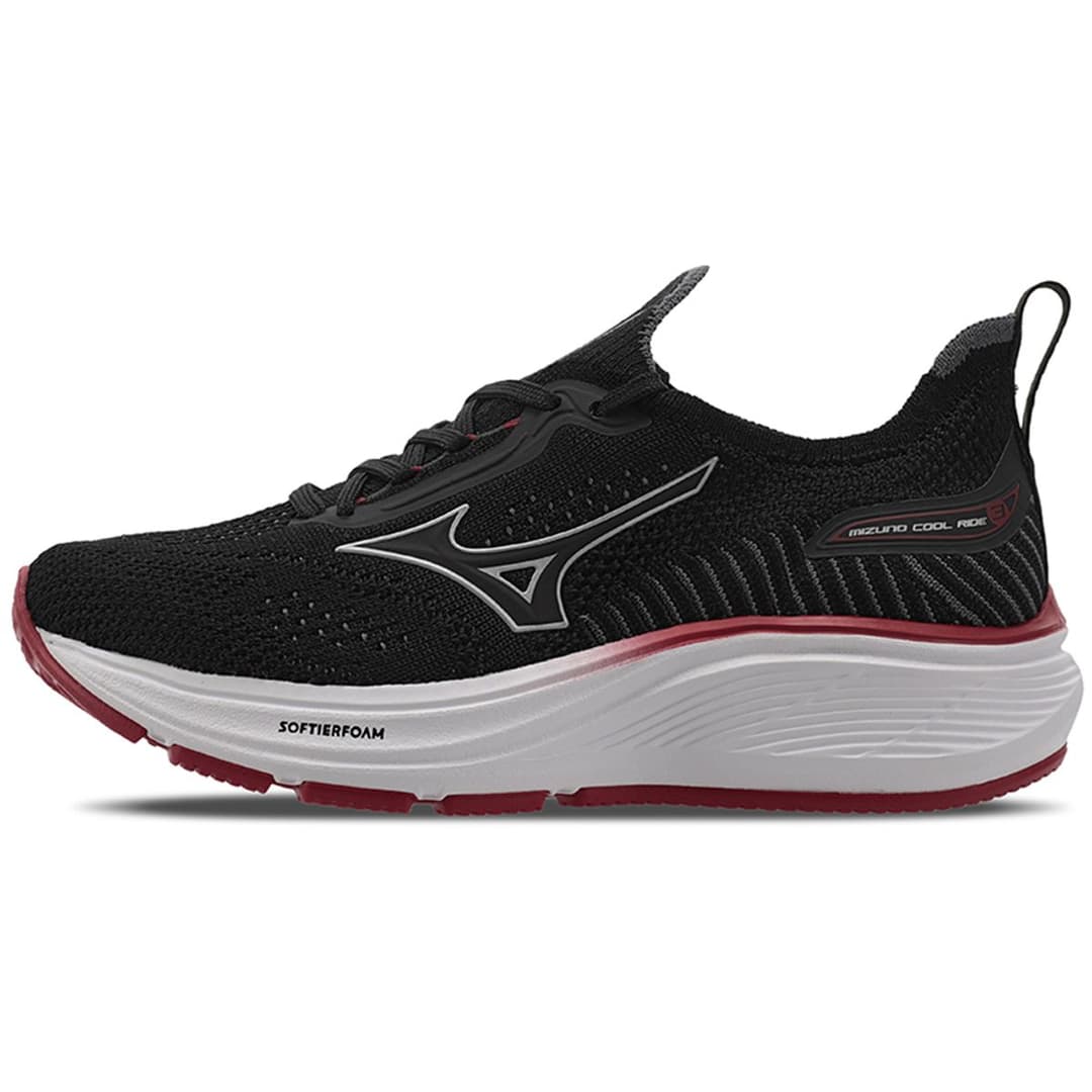 Mizuno Cool Ride 3 Infantil Preto