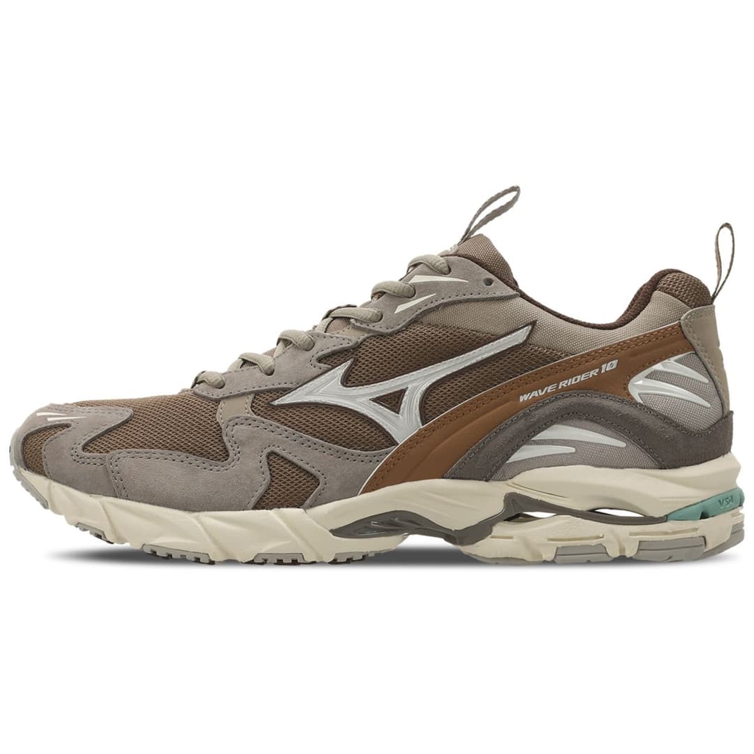 Mizuno Wave Rider 10 Premium Marrom