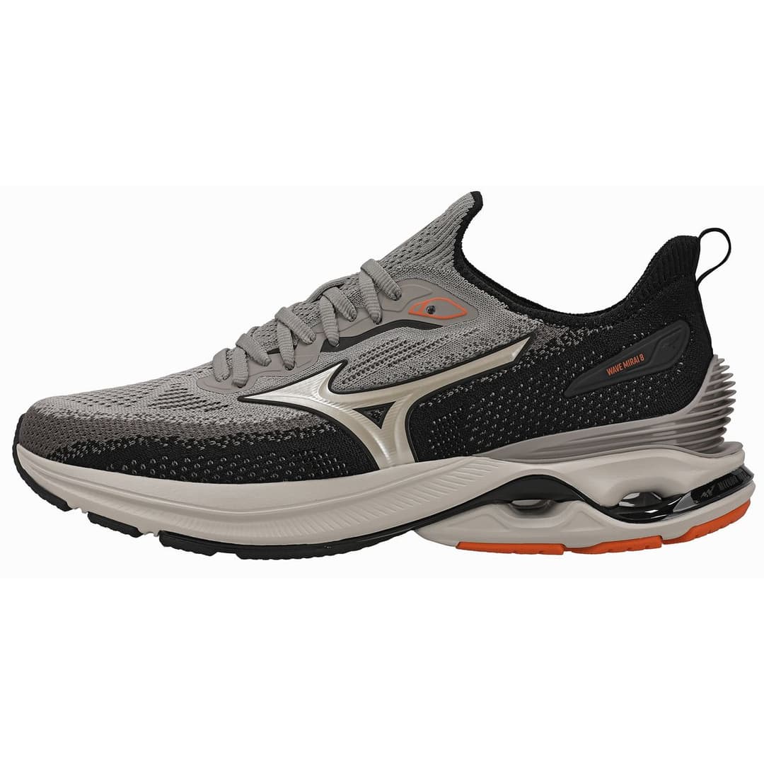 Mizuno Wave Mirai 8 Cinza/Preto