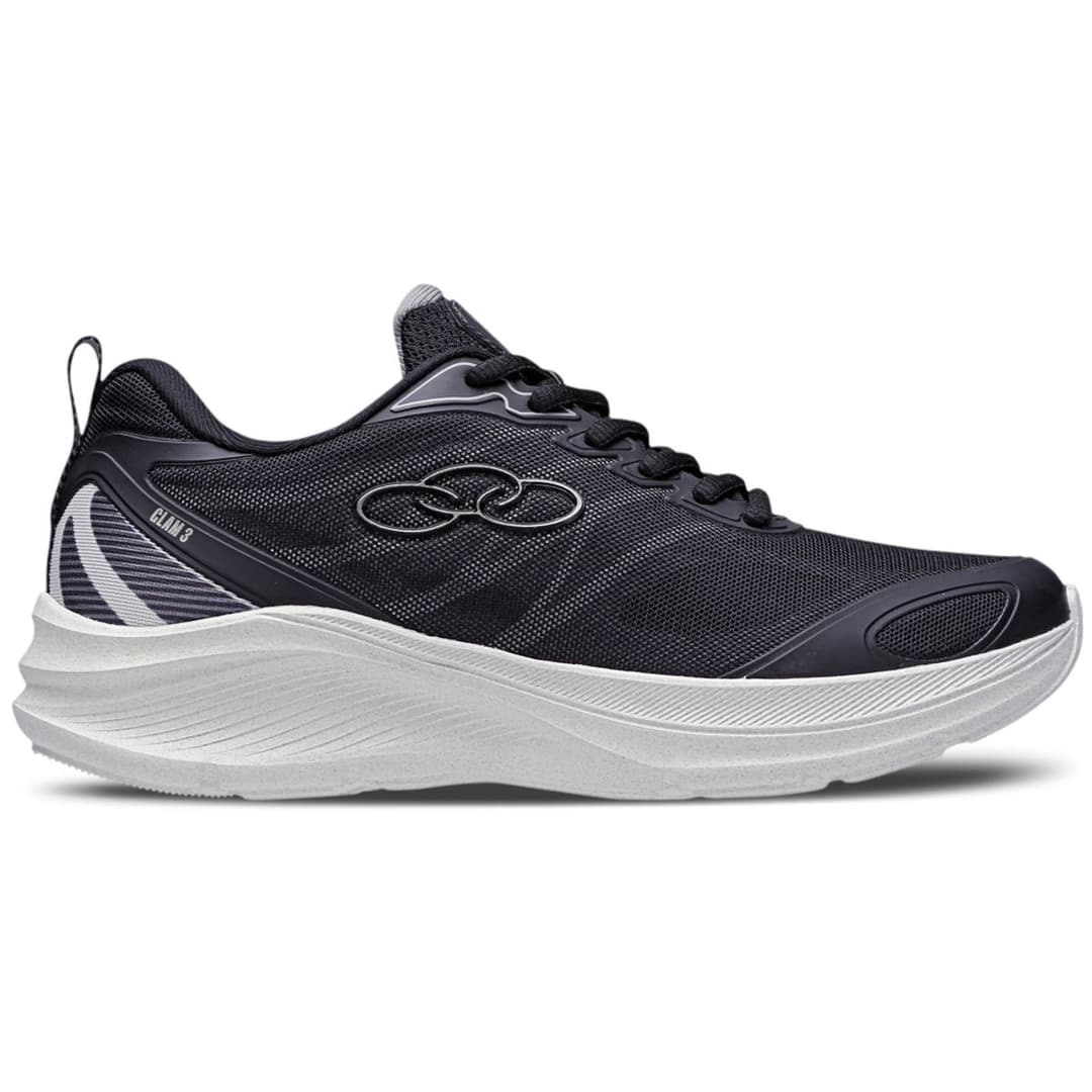 Tênis Olympikus Glam 3 Feminino 34 Preto
