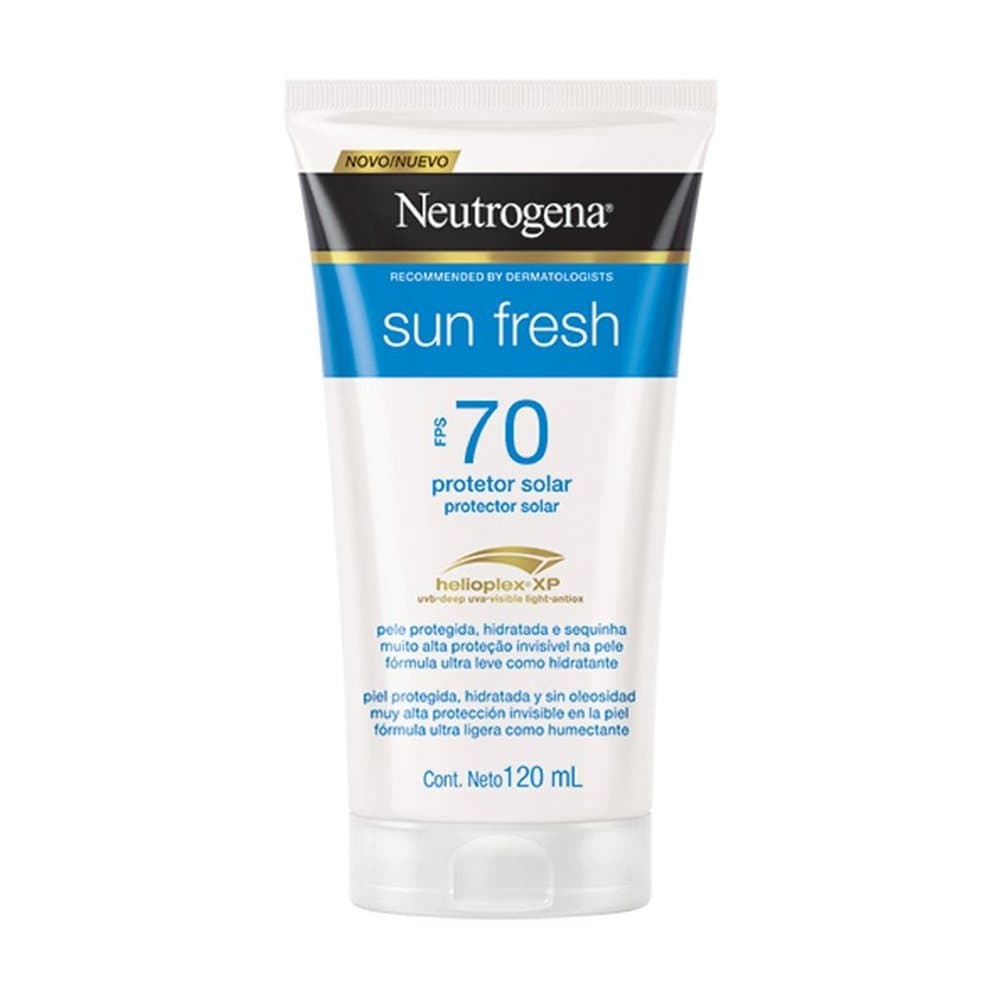 Protetor Solar Neutrogena Fator 70 Sun Fresh 120ml