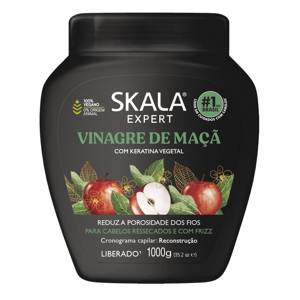 Máscara Capilar Skala Vinagre Maçã