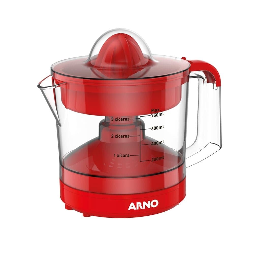 Espremedor de Frutas Arno Express CP32 - 0,75 Litros, 40W, Vermelho