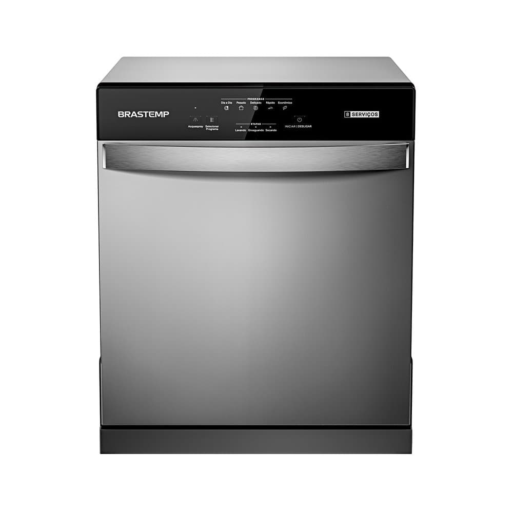 Lava-Louças 8 Serviços Brastemp BLF08BS Inox