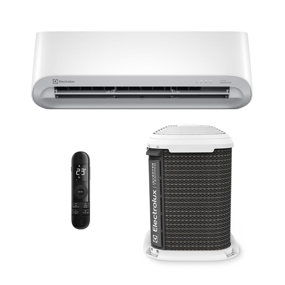 Ar Condicionado Split Hi Wall - Inverter R-32 - Electrolux - Color Adapt Wi-fi - 9.000 BTU
