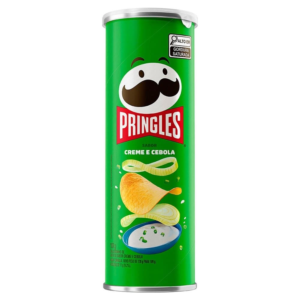 Batata Pringles Creme e Cebola 109g