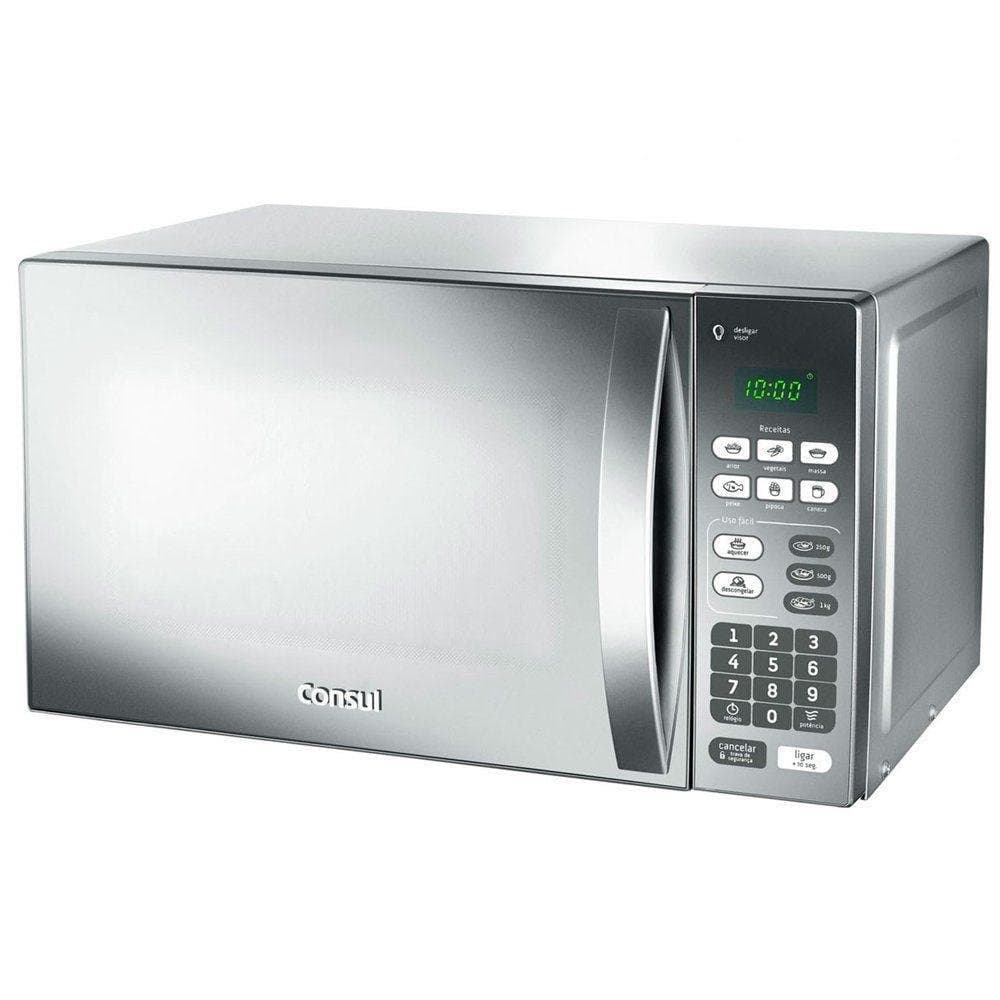 Micro-Ondas Consul 20 Litros Inox Espelhado CM020BFBNA - 220V