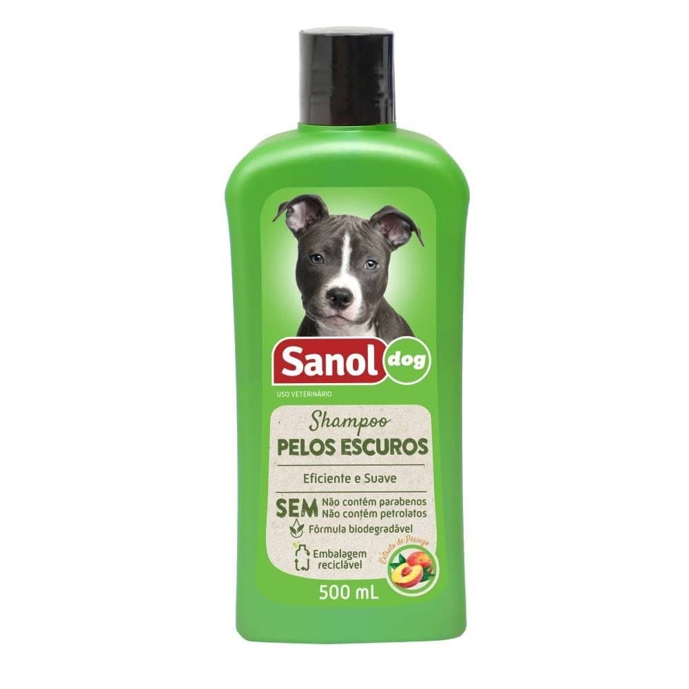 Shampoo Sanol Dog Pelos Escuros