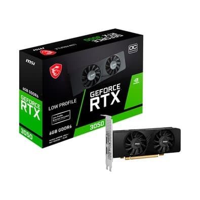 Placa de vídeo MSI GeForce RTX 3050 OC LP