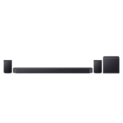 Soundbar Samsung Série Q HW-Q990H, Bluetooth, 656W, com Subwoofer Sem Fio, 11.1.4 Canais, Dolby Atmos, Preto - HWQ990HZD