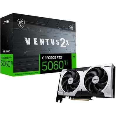 Placa de vídeo MSI GeForce RTX 5060 Ti Ventus 2X Plus OC