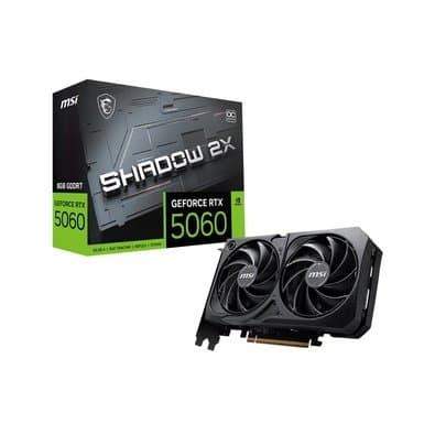 Placa de vídeo MSI GeForce RTX 5060 Shadow 2X OC